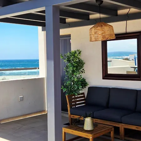 Terraza Privada, Vistas Al Mar Y Piscina Comunitaria Cotillo
