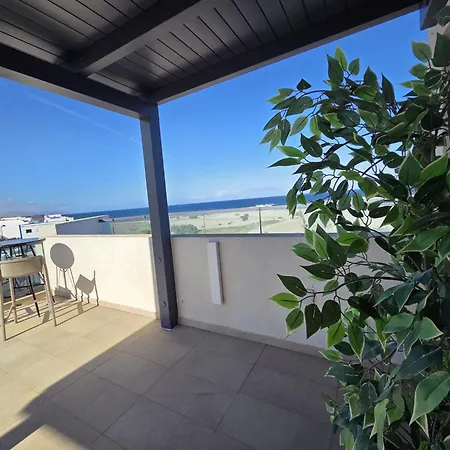 Terraza Privada, Vistas Al Mar Y Piscina Comunitaria * Cotillo